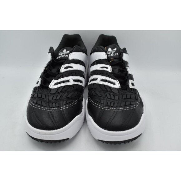 Adidas Mens Size 13 Predator XLG Core Black Leather Basketball Sneakers Shoes - Picture 3 of 12